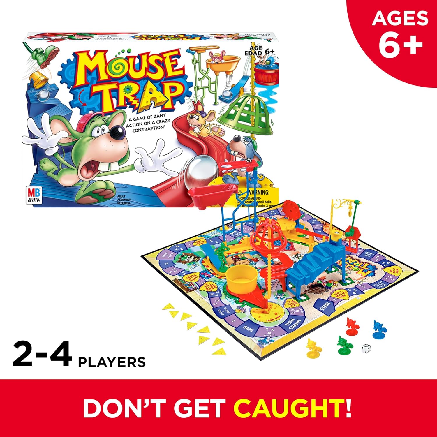 Mouse Trap Board Game For Kids Ages 6 and Up (Amazon Exclusive) - Image 2