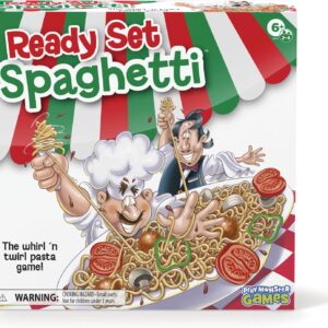 Ready Set Spaghetti Board Game – Kids Games, Family Game, Multi-Player, Board Games for Family Night, Preschool Toys, Hand-Eye-Coordination Game, Ages 6+