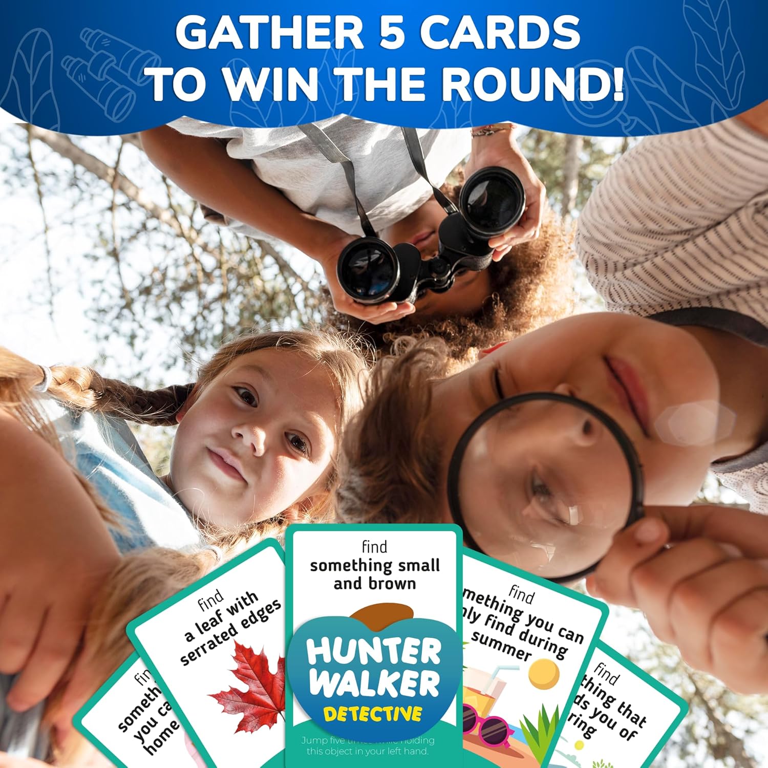 QUOKKA Scavenger Hunt Cards for Kids Ages 5-8 - Outdoor Activities for Kids Ages 6-8 - Camping Backyard Outdoor Games for Kid 5-6 - Educational Party Games for 5-6 Year Olds - Image 5