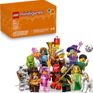 LEGO Minifigures Series 29 6 Pack – Mystery Box Multipack – Birthday Party Favors for Boys & Girls, Ages 6+ – Goodie Bag Stuffers for Kids – 66814