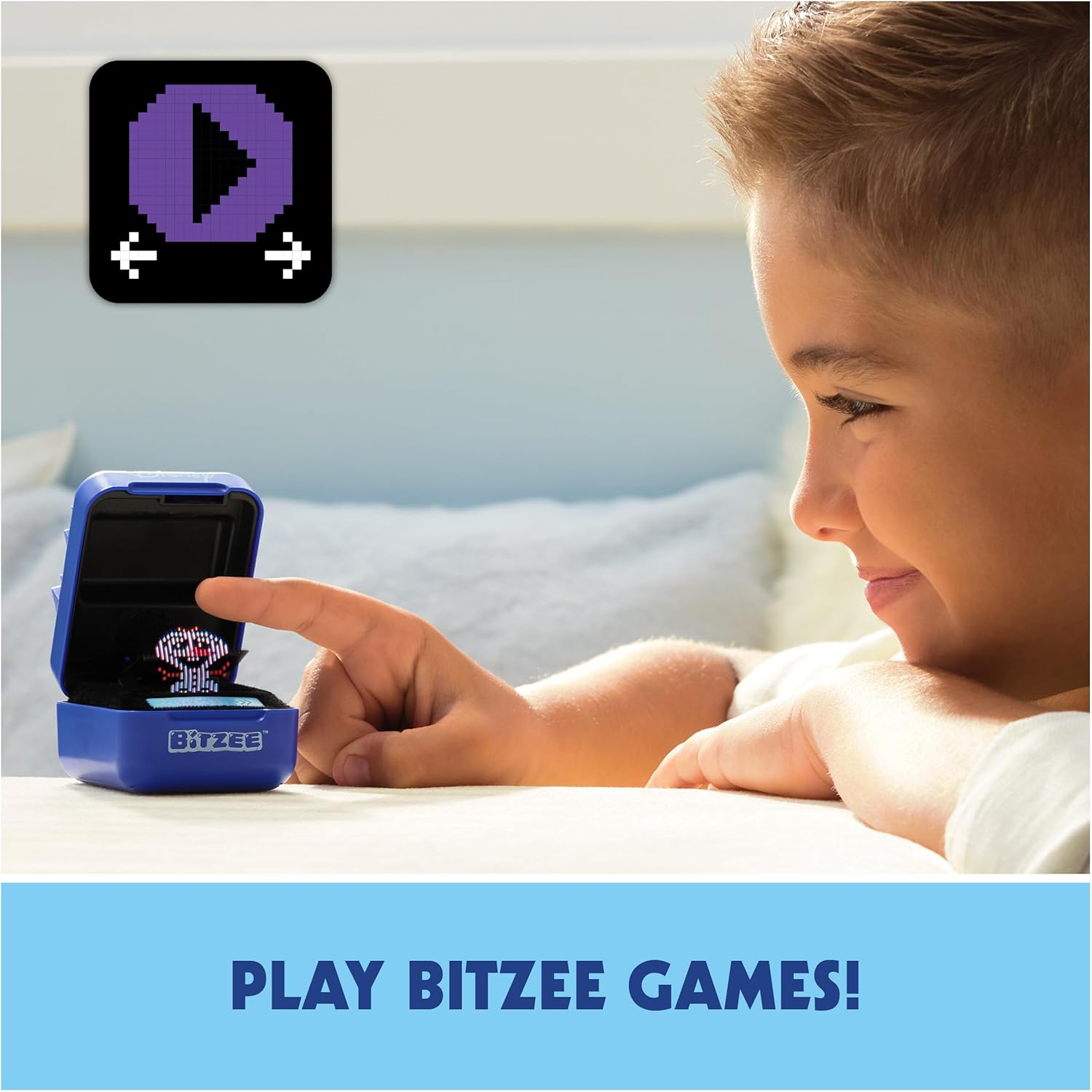 BITZEE with 30 Interactive Characters Inside, Digital Pet Reacts to Swipes, Tilts & Taps, Toys for Kids - Image 8