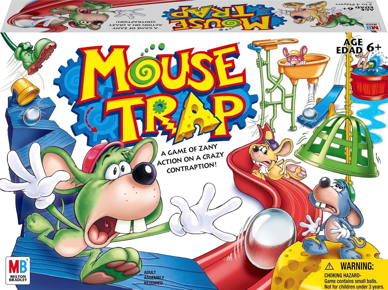 Mouse Trap Board Game For Kids Ages 6 and Up (Amazon Exclusive)
