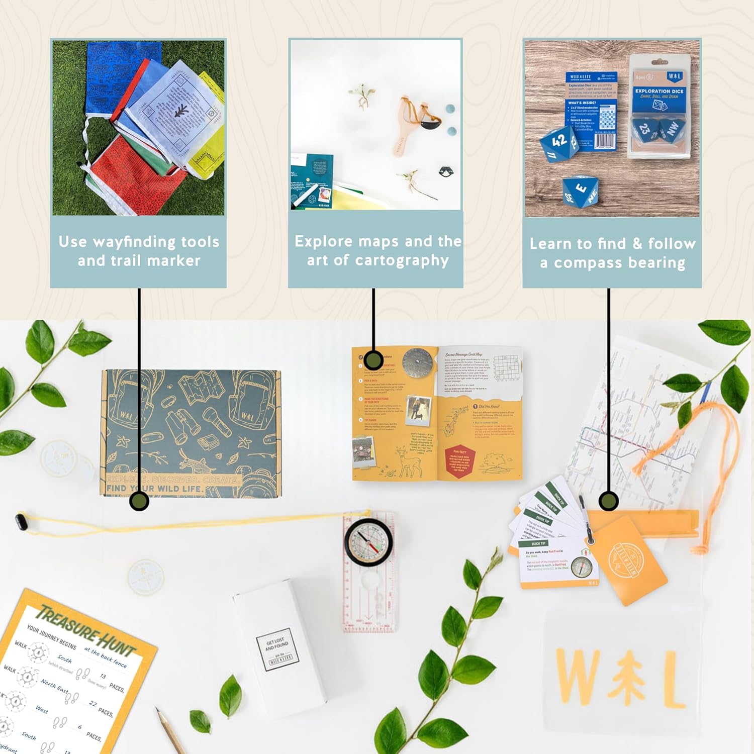 Bold Explorer Outdoor Adventure Kit – Quality Exploration Gear & Activities – Ideal for Kids' Nature Fun & Creativity - Image 4