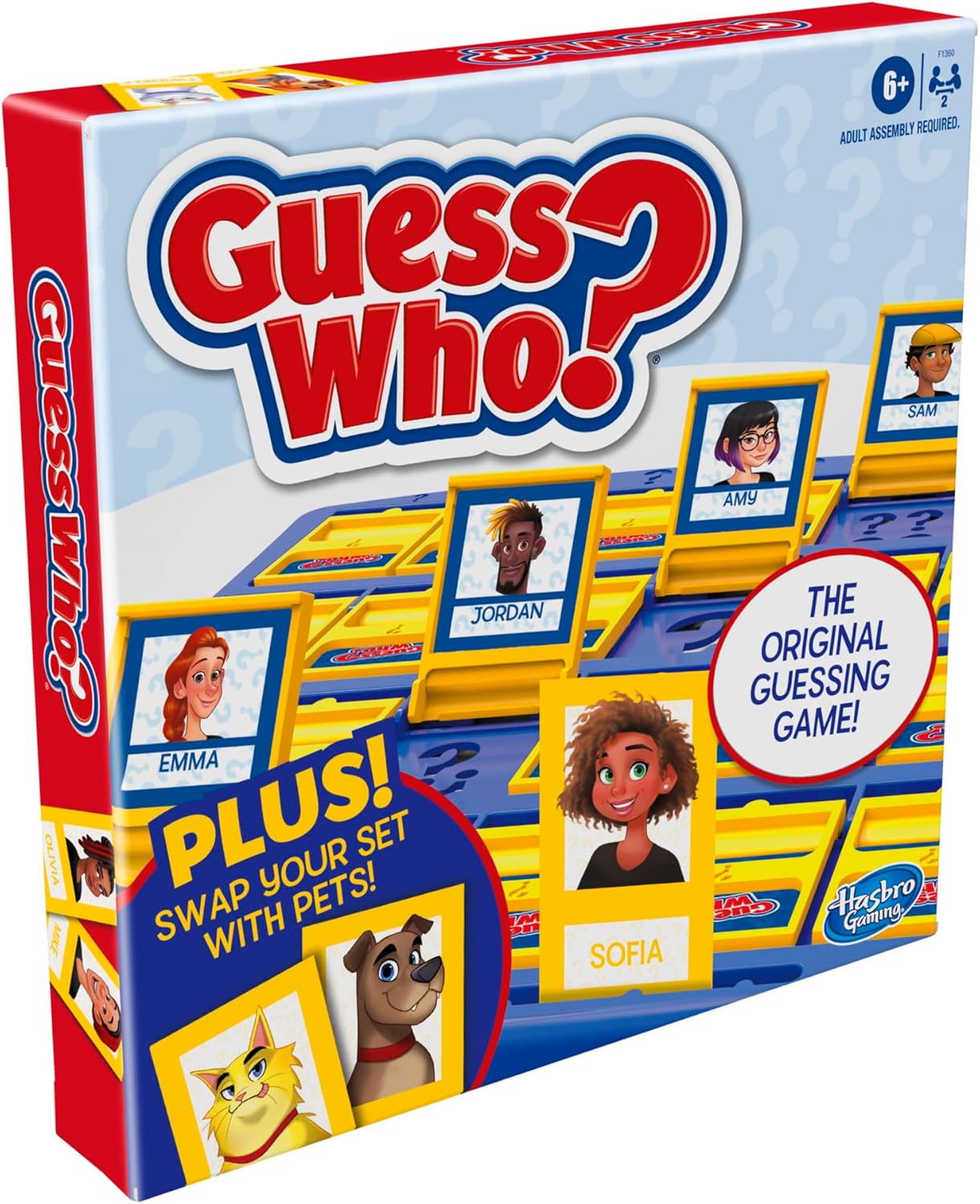 Hasbro Gaming Guess Who? Board Game, with People and Pets Cards, The Original Guessing Game for Kids, Ages 6 and Up, Easter Gifts for Boys and Girls (Amazon Exclusive) - Image 13