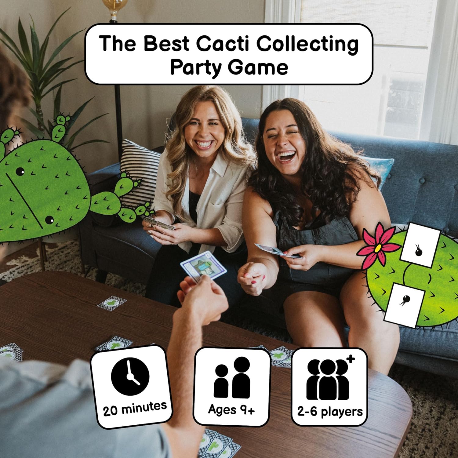What's The Point? The Cactus Card Game - A Fun and Strategic Game for Families, Perfect for Family Play Night, Easy to Learn, Portable for Travel, and Ideal for Players of All Ages - Image 5