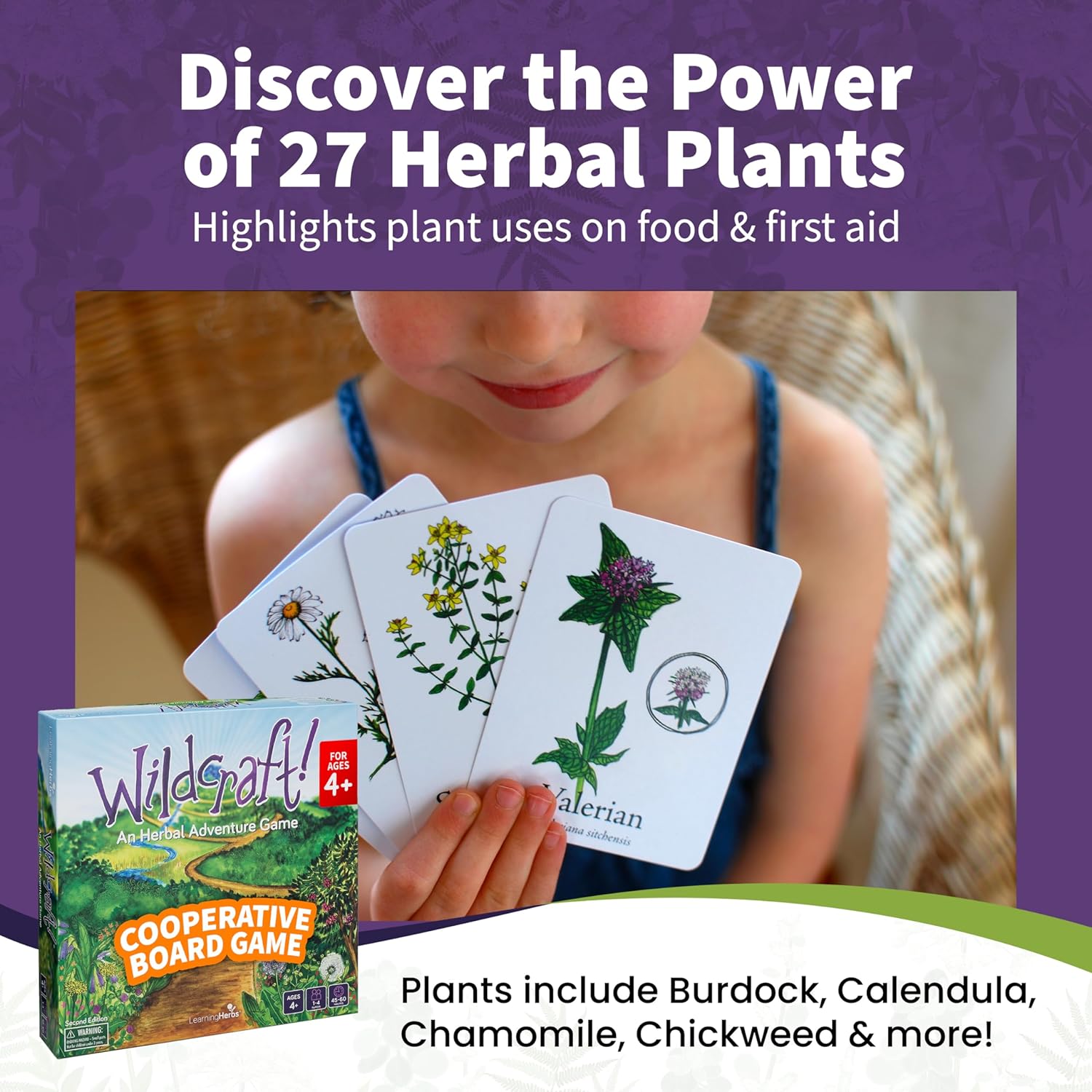 Wildcraft! Board Game – Cooperative Educational Board Game for Kids 4–6 & Families – Nature & Herb Learning Game – Family Board Games for Kids – Herbal Adventure Cooperative Game - Image 5