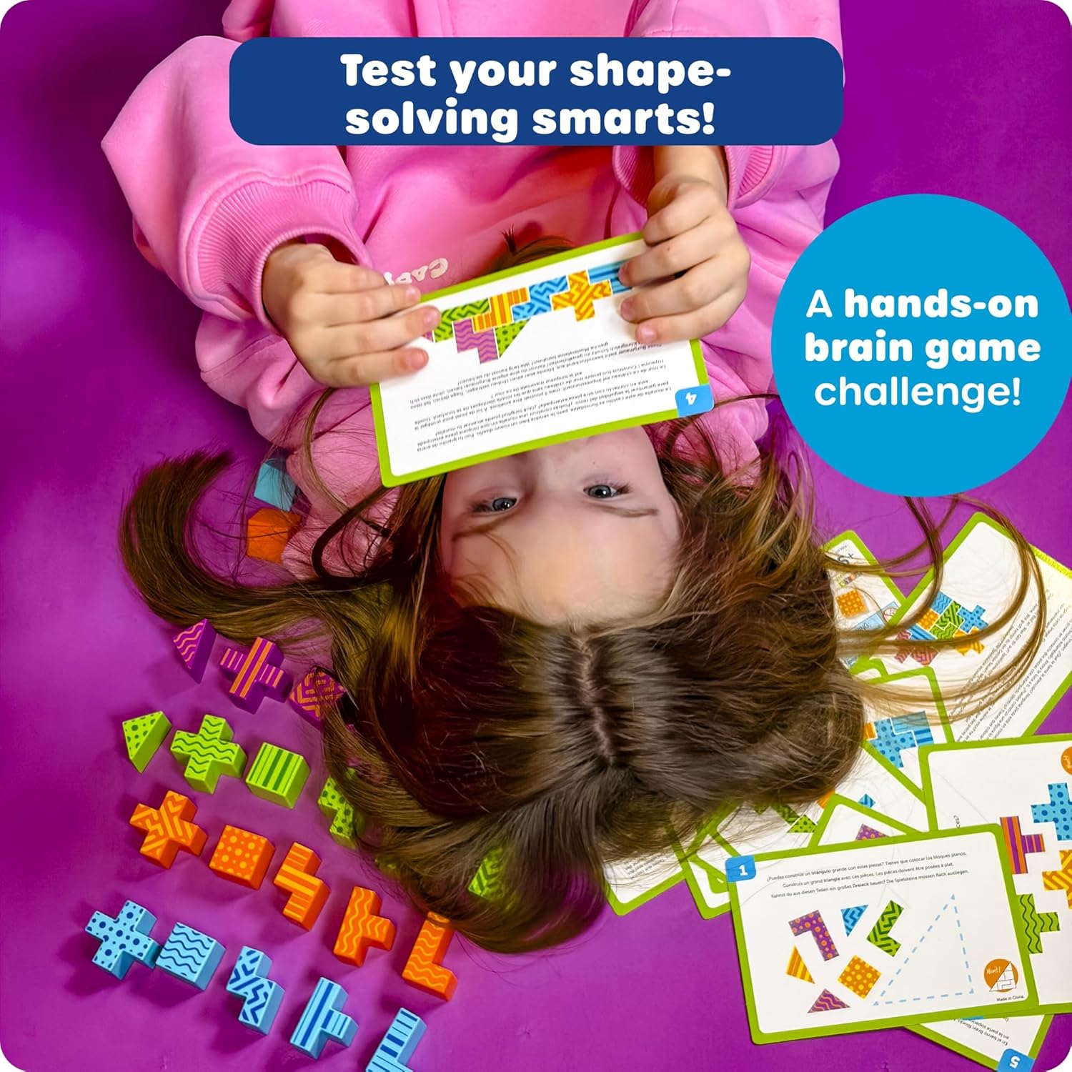 Learning Resources STEM Explorers Brainometry - 3d Puzzle, Brain Games, Brainteaser, Building Logic Toys, Gifts For Boys and Girls, Fine Motor Skills , Pattern Blocks, Math Manipulatives - Image 2
