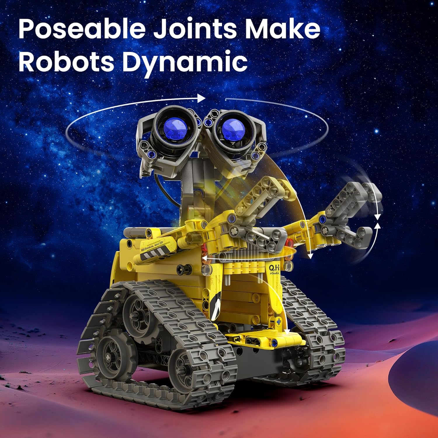 Sillbird Robot Building Kit with Remote Control STEM Gifts for Boys Age 8-13, Technic Coding Robotic Toys for Kids Birthday, Buildable 5in1 Models with 488 Pieces - Image 5