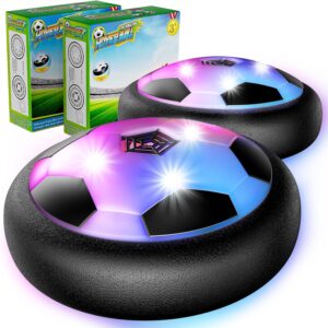 HopeRock Hover Soccer Ball Toys for 3-12 Year Old Boys Girls, Indoor and Outdoor Creative Toys for Toddlers with Foam Bumper, Birthday Gifts for 3 4 5 6 7 8+ Year Old Children’s