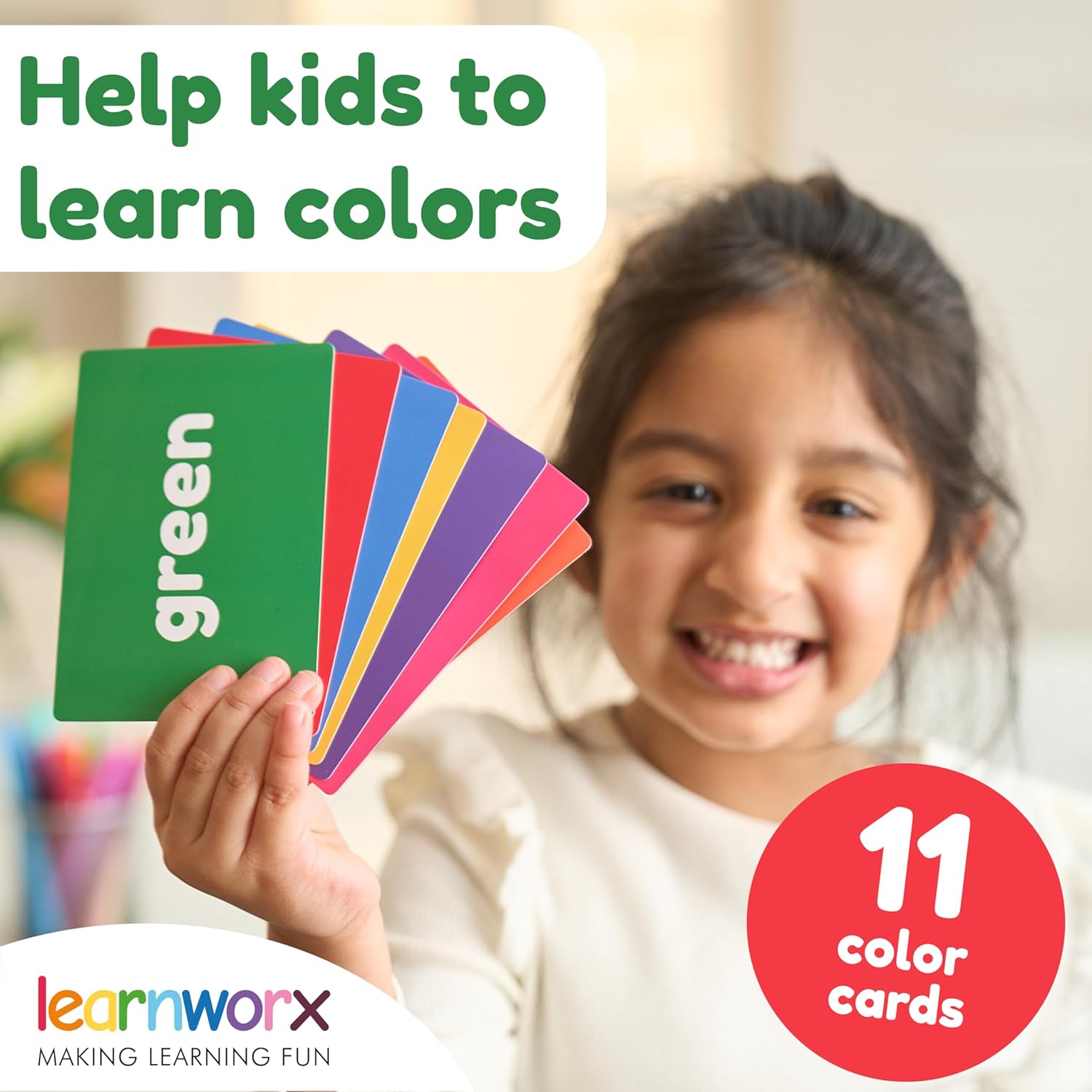 Toddler Learning Flash Cards | Kids Letter Number Alphabet Animal Color Words Flashcards | Large Cards Ideal for Preschool Kindergarden Pre K Educational | Flashcards 12 Months - 5 Years - Image 7