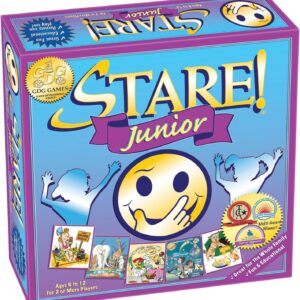 Stare Junior — The Award-Winning Game of Visual Recall, Where Fun Image Cards Challenge Kids’ Minds — Great for The Whole Family, Ages 6 & Up