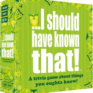 I should have known that! – A Trivia Game About Things You Oughta Know, Green