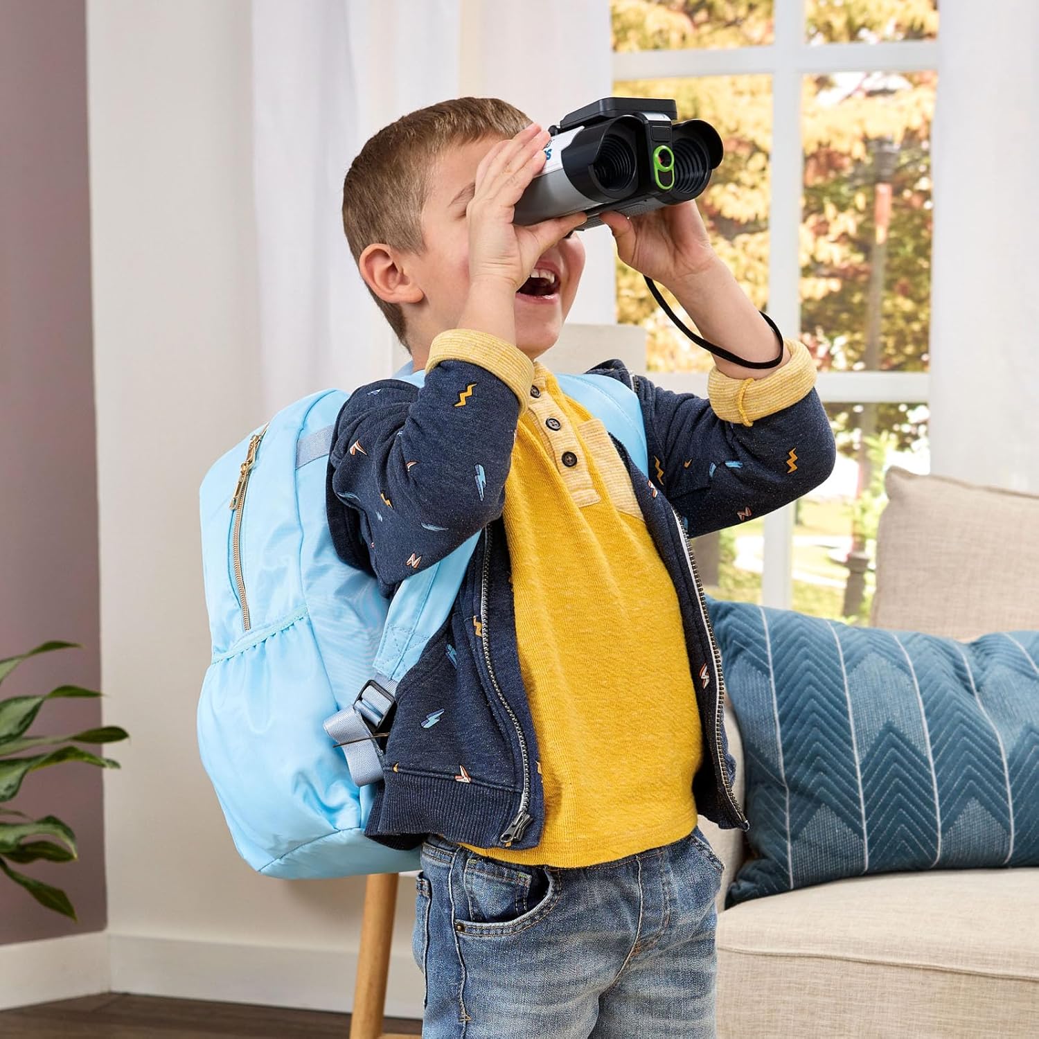 LeapFrog Magic Adventures Binoculars with Screen Capture, Night Vision for Kids Ages 4 and up, White - Image 13