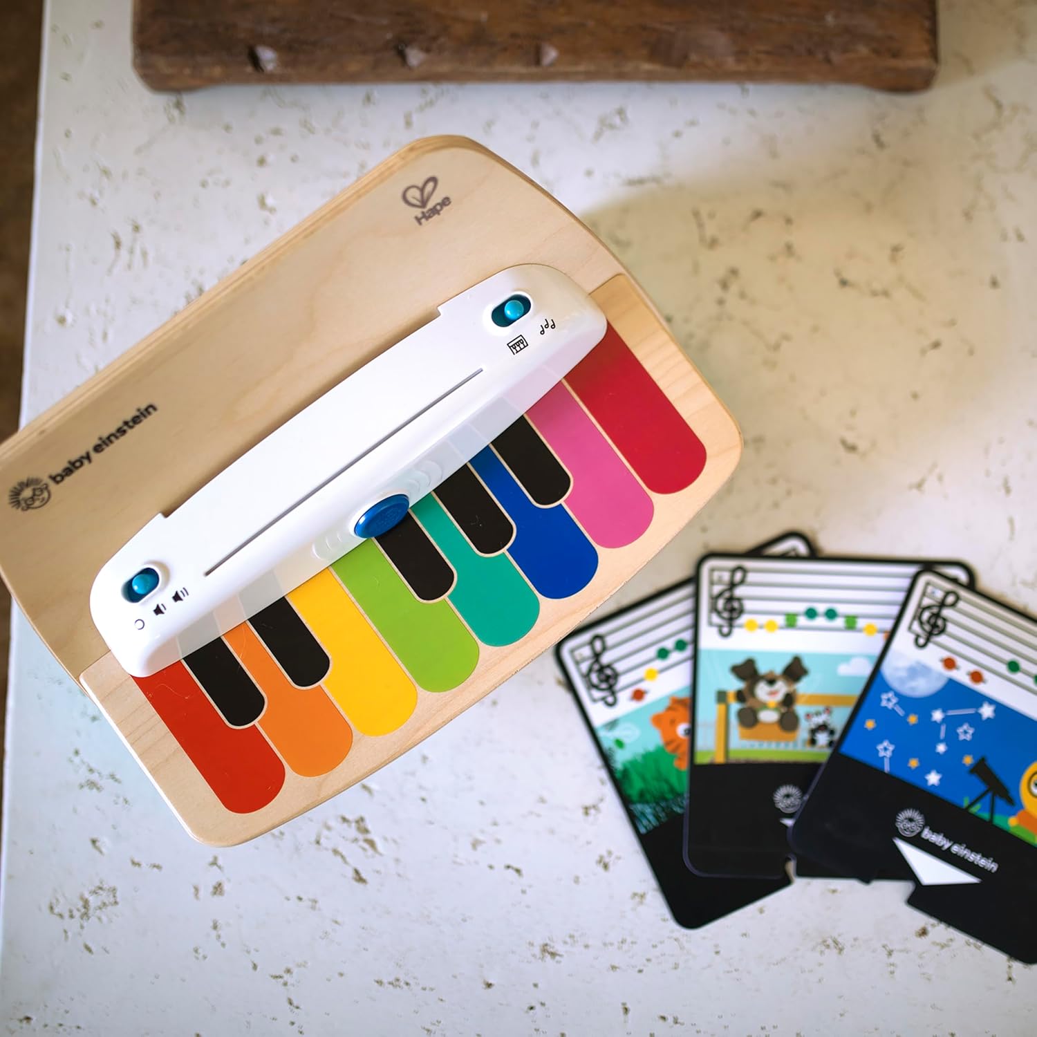 Baby Einstein and Hape Magic Touch Piano Wooden Musical Toddler Toy, Age 6 Months and Up - Image 23