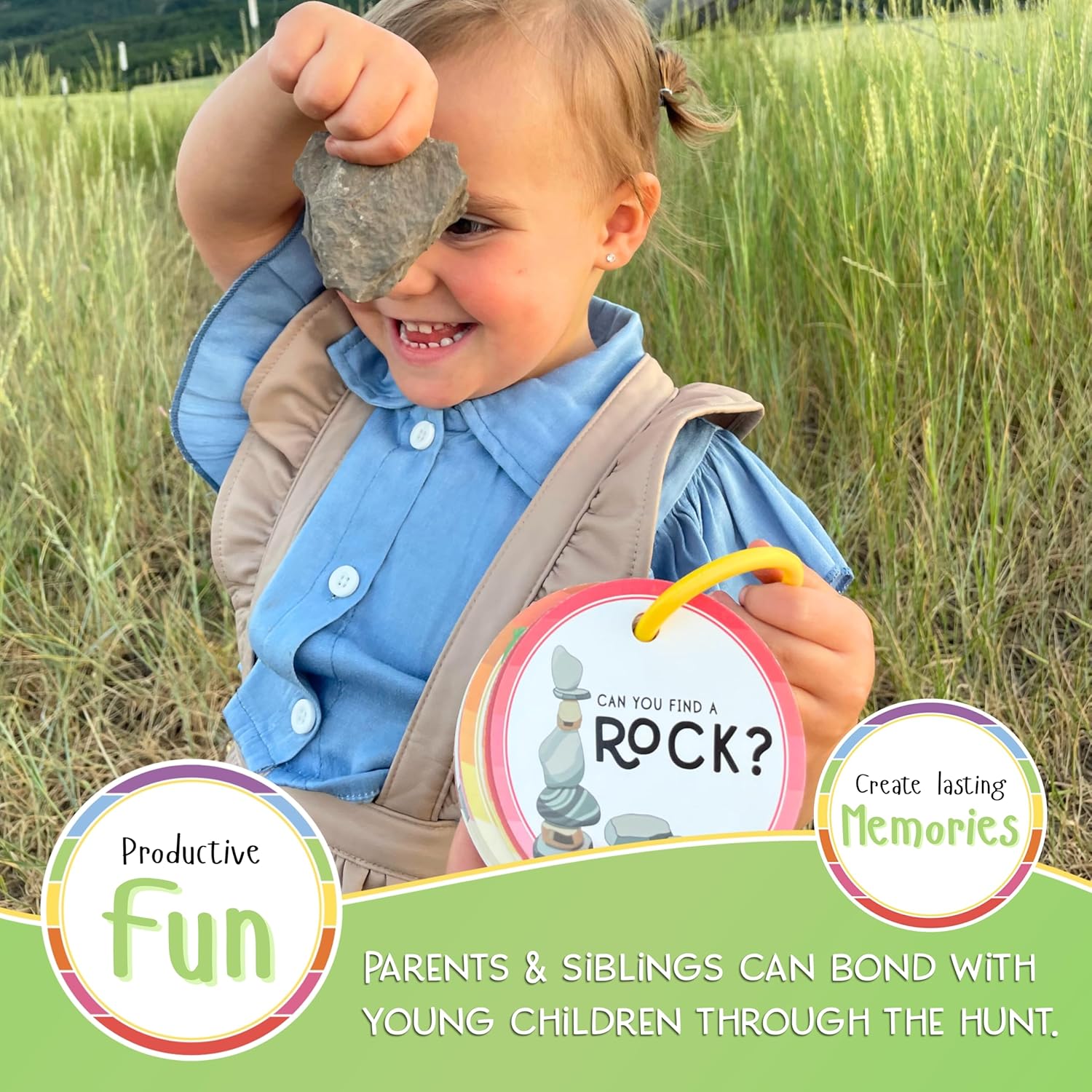 Blu Jay Children's Scavenger Hunt | Toddler Activities | Games for 2, 3 Year Old's & Up | Kids Educational Scavenger Hunt Cards (Outdoor Edition) - Image 6