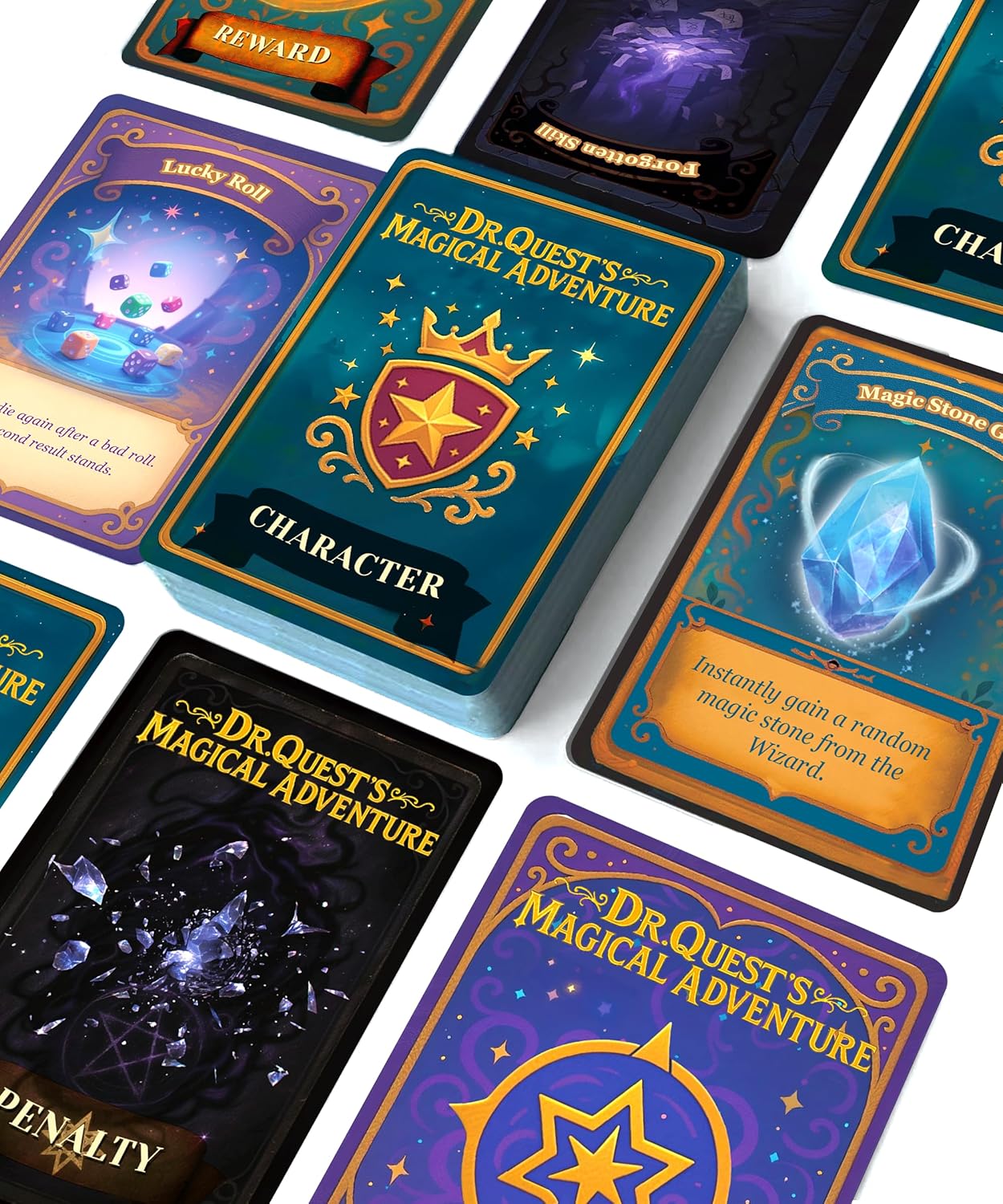 Dr. Quest's Magical Adventure–Educational Board Game for Kids Ages 6-9 – Spelling & Grammar Learning Game for Early Elementary | 180 Questions | Screen-Free Homeschool & Family Game | 2-6 Players - Image 9