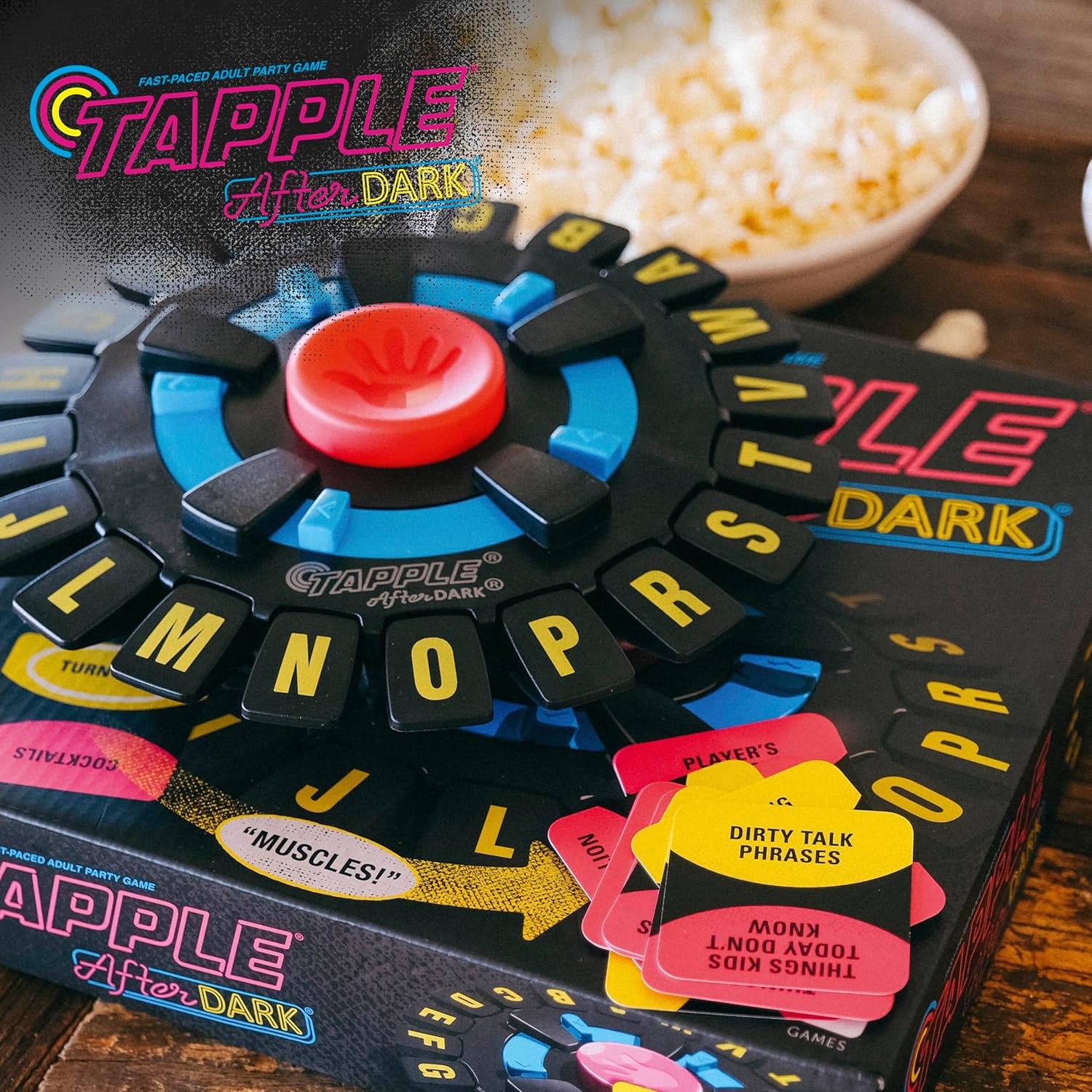 Tapple: After Dark Word Game, Fast-Paced Board Game for Ages 17+, Pick a Category, Tap a Letter, Shout an Answer, and Race Against The Timer to be The Last Player, Great Party Game for 1+ players - Image 2
