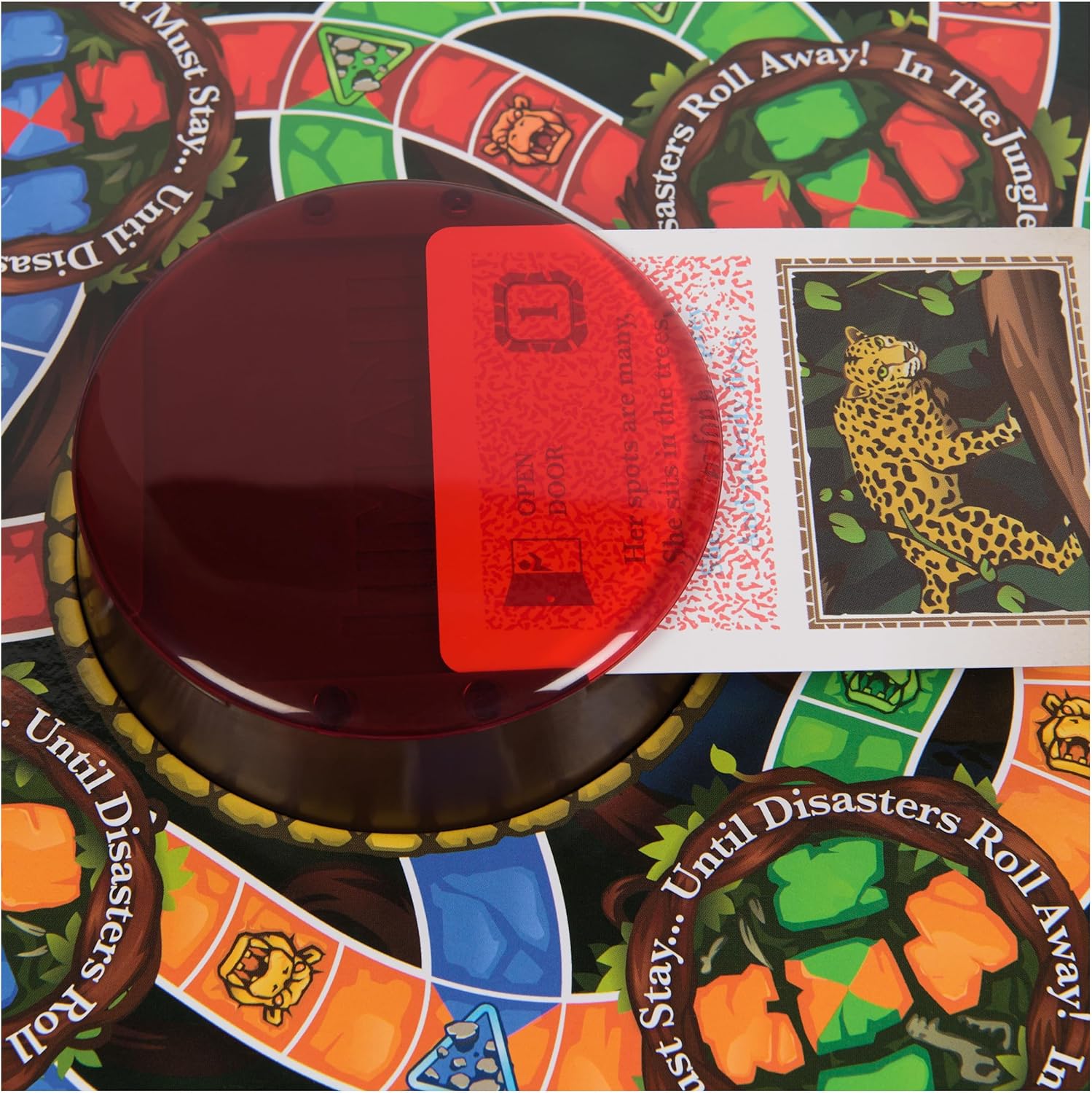 Spin Master Games, Jumanji 30th Anniversary Edition, The Classic Thrilling Adventure Family Board Game Based on the Action-Comedy Movie, Updated Jungle Challenges, 2-4 Players, for Ages 6 & Up - Image 8