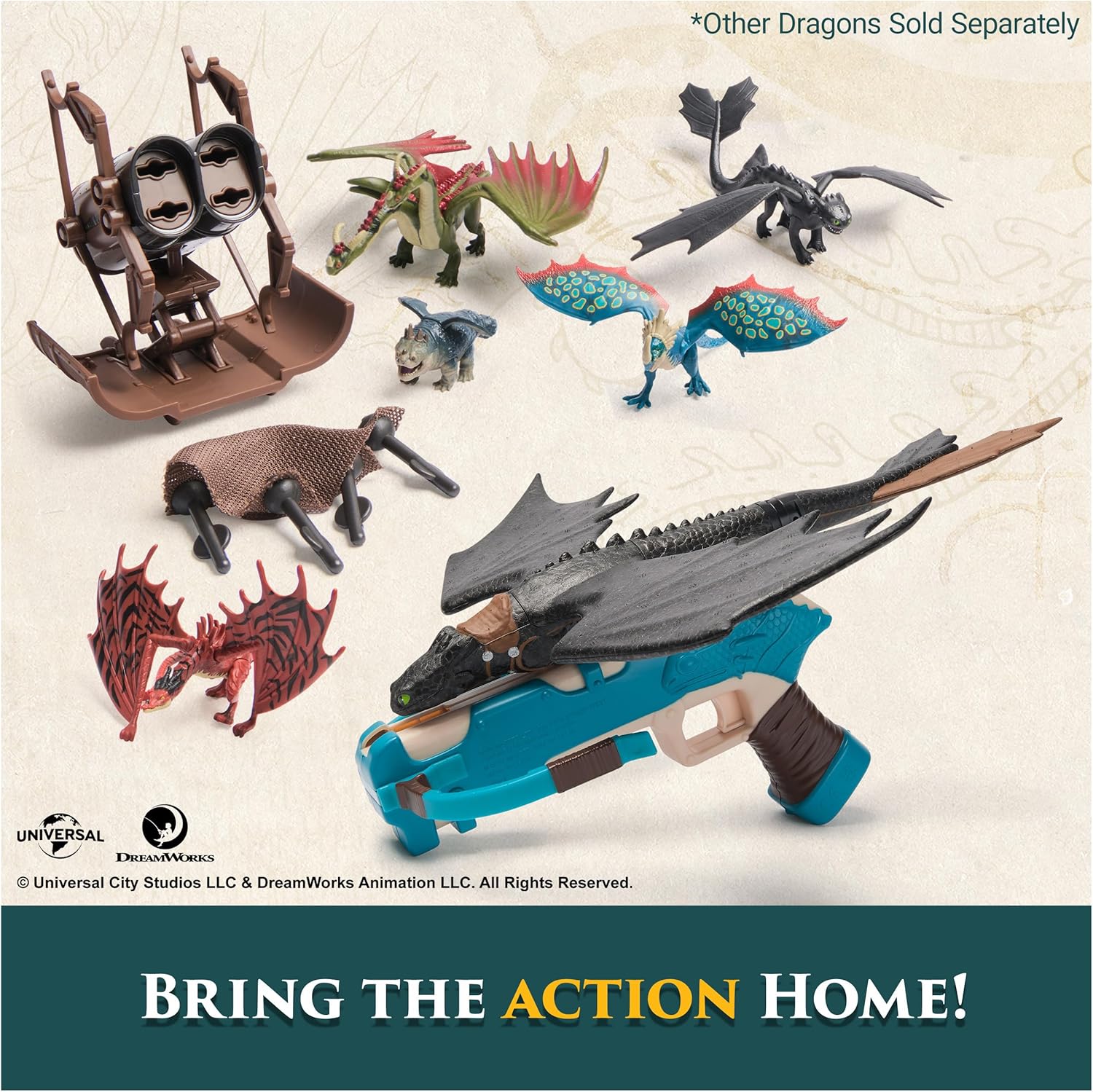 DreamWorks Dragons. How to Train Your Dragon, Crossbow Launch Toothless, Flying Stunt Glider, Kids Toys for Boys & Girls Ages 4 and up (Amazon Exclusive) - Image 6