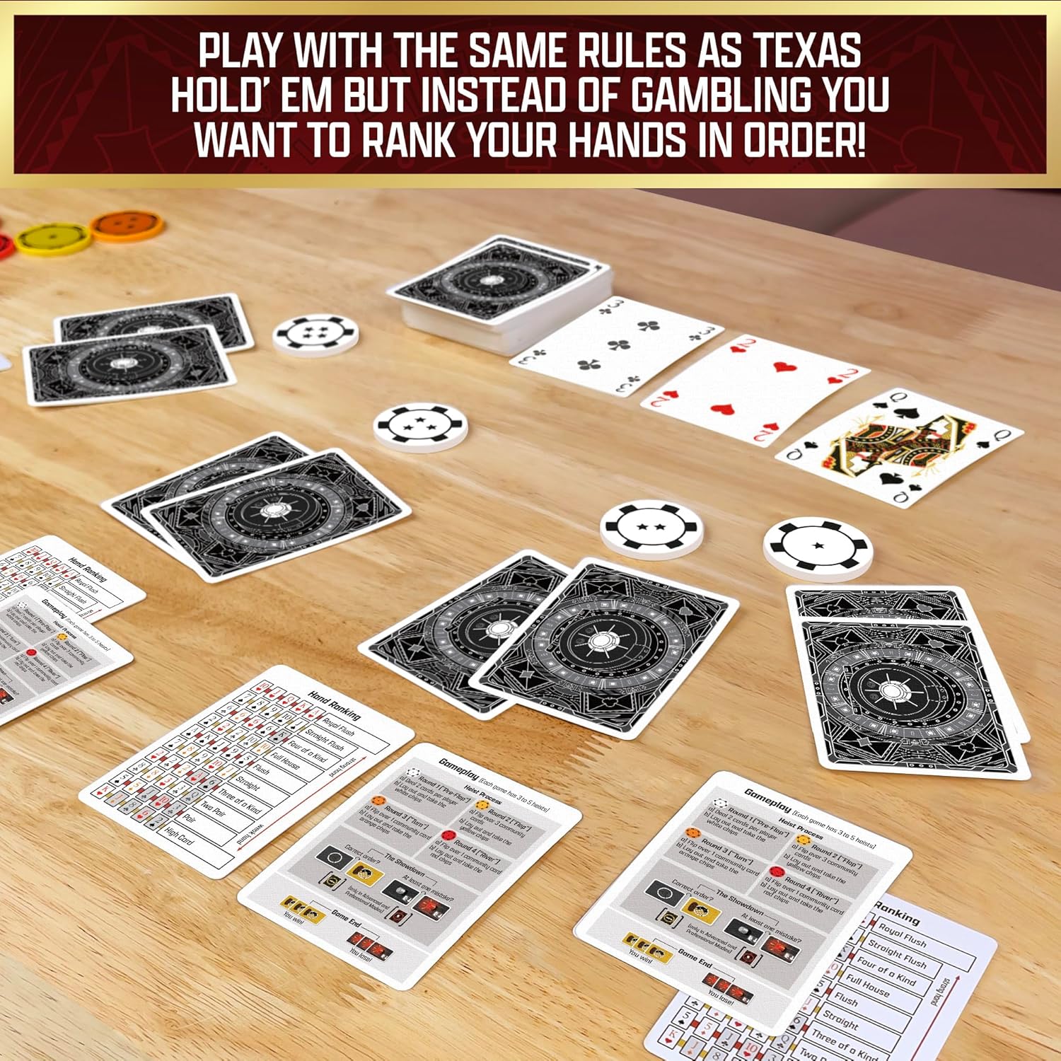 The Gang | Grown-Up Toy of the Year Finalist | Co-Operative Poker | Family Game | Game Night | Strategy Game | Ages 10+ - Image 3