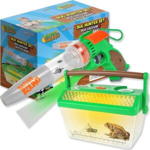 Nature Bound Bug Catcher Vacuum with Light Up Critter Habitat Case, Eco-Friendly Outdoor Toys for Kids, Includes Vacuum and Cage, Bug Vacuum for Kids Toy, Bug Catcher Vacuum