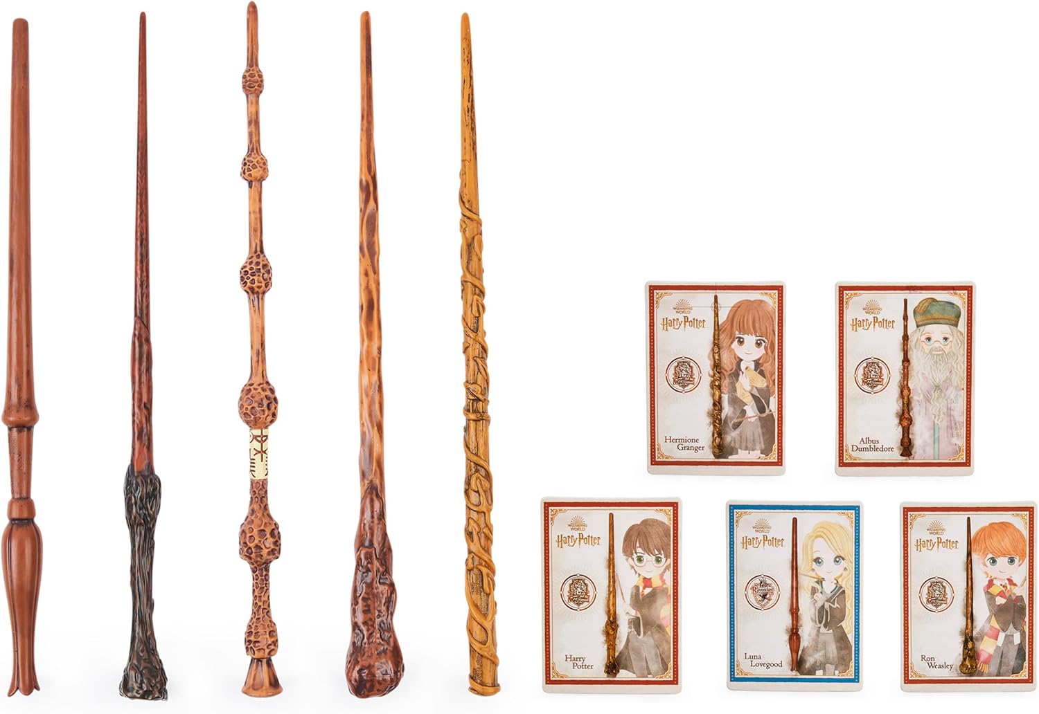 Wizarding World Harry Potter, 12-inch Spellbinding Albus Dumbledore Magic Wand with Spell Card, Easter Basket Gifts, Kids Toys for Ages 6 and up - Image 8