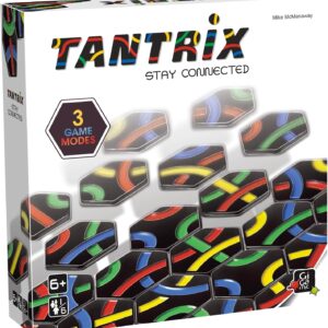 GIGAMIC Tantrix Strategy | Ages 6+ | 1 to 6 Players | 30 Minutes
