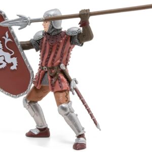 Papo – Realistic Knight with Javelin Figure – Ages 3+ – Fantasy & Medieval Collection – Creative Play Kingdom Defender – Gift Idea Toy for Girls and Boys