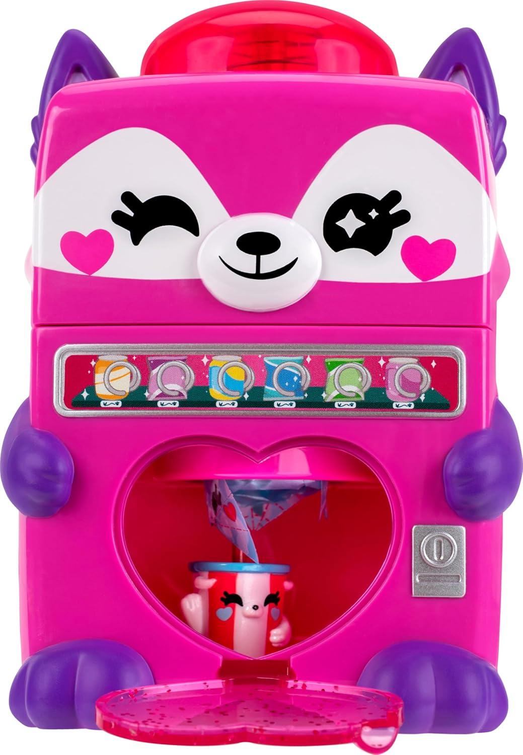 4” Foxy Vending Machine Kutie with (12) Kups Each Featuring Surprise Collectible Lil Kuties Micro Figures - Ages 5+ - Image 2