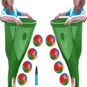 Granny Pants Yard Game, Giant Outdoor Tossing Game Set, Funny Team Relay Game for Family Reunion, BBQ, Camping, Tailgating & Corporate Events