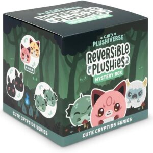 TeeTurtle 3″ Reversible Mystery Box Plushie – Cute Cryptids Series – Surprise Soft Stuffed Animal Blind Box