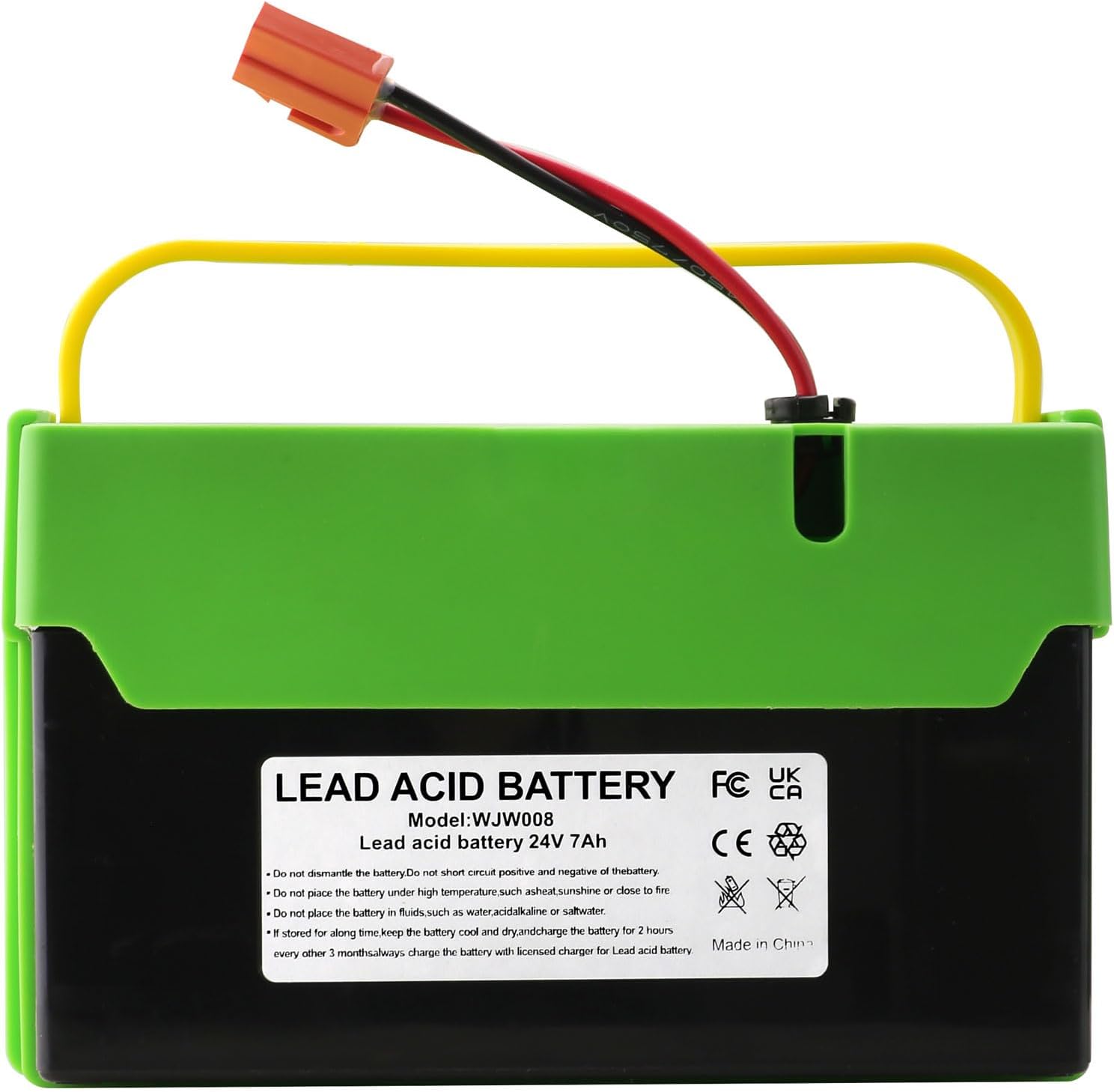 24V Battery for Ride On Toys, 24 Volt 7Ah Rechargeable Battery for Power Wheels, Kids Cars, UTV, and Dump Trucks - 12fm7 24v7ah/20hr Lead-Acid for Best Car Ride on Cars Thunder UTV - Image 3