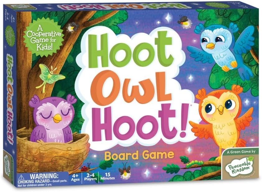 Peaceable Kingdom Hoot Owl Hoot - Cooperative Matching Game For Kids - Image 7