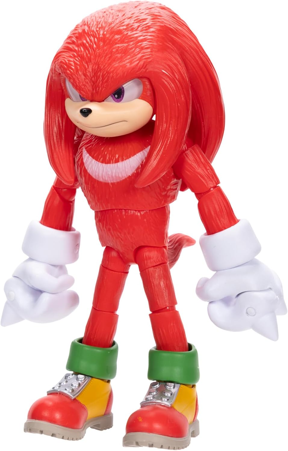 Sonic 3 Movie Action Figures 5-Inch Knuckles Collector Toy Figure, Highly Articulated for Boys Girls - Officially Licensed Sonic The Hedgehog 3 Movie Product - Image 3