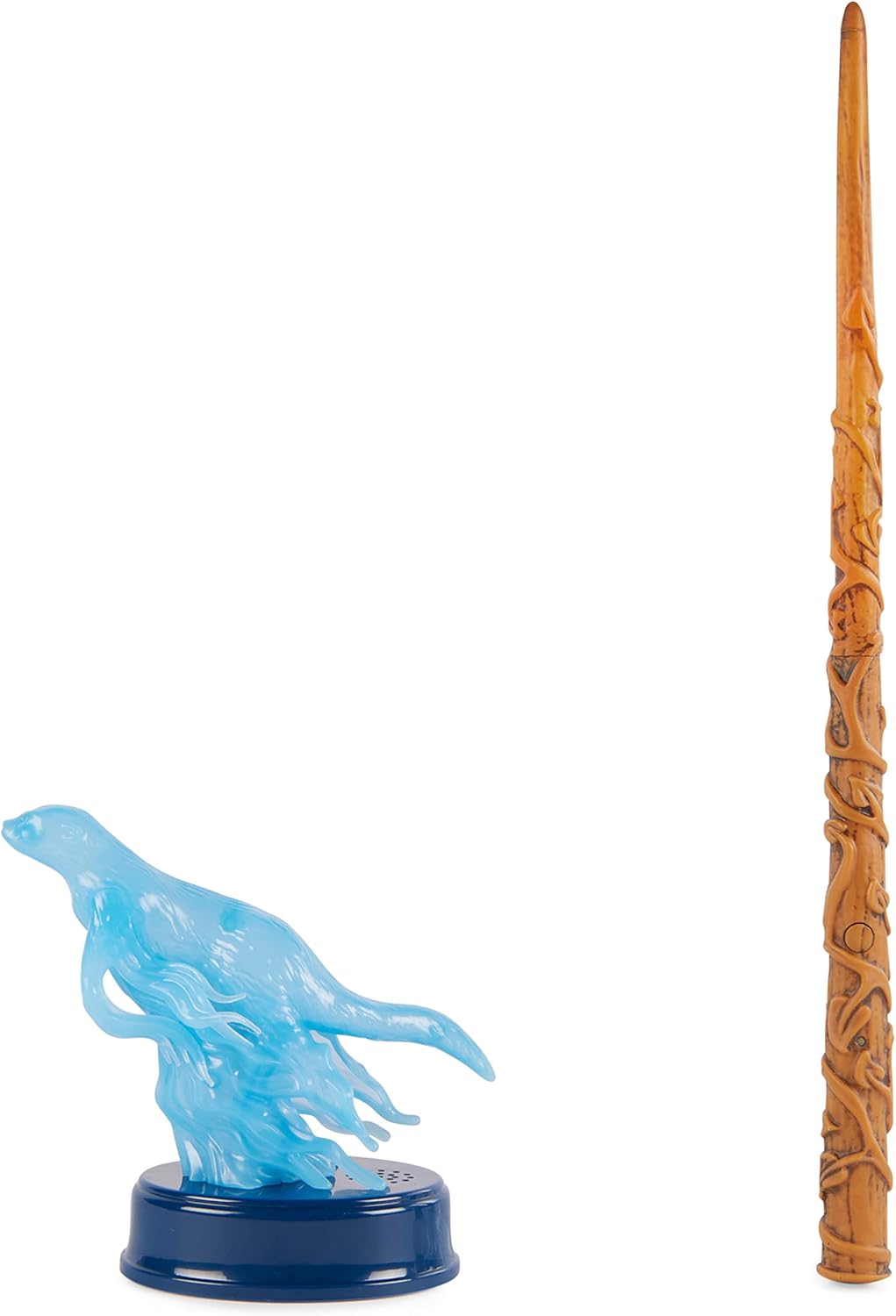 Wizarding World Harry Potter, 13-inch Hermione Granger Patronus Spell Wand with Otter Figure, Lights and Sounds, Kids Toys for Ages 6 and up - Image 6