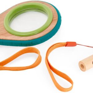 Hape Nature Detective Set| Bamboo & Plant Plastic Detective Playset, Nature Exploration Toys for Outdoor Games, Green