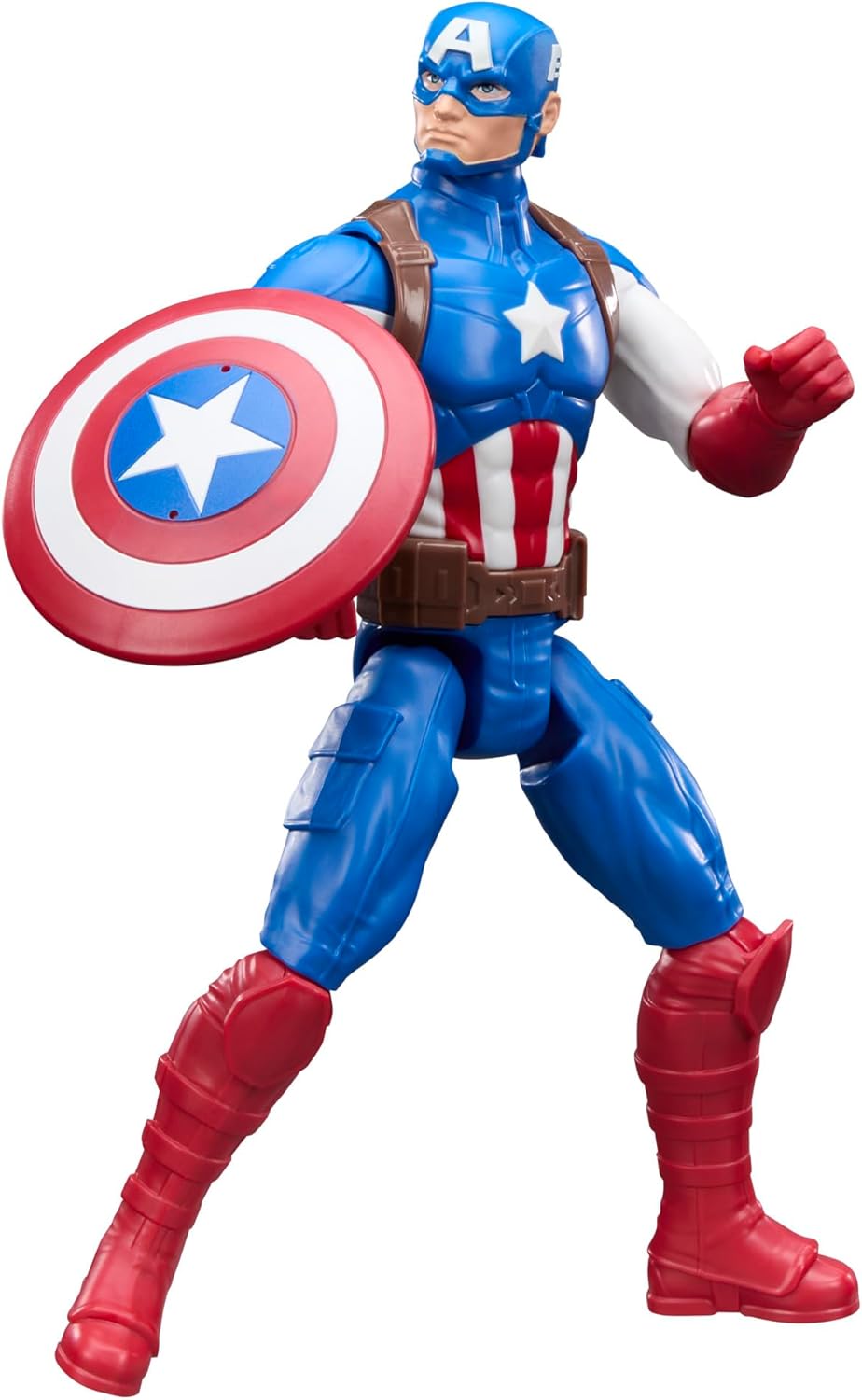 AVENGERS Marvel Titan Series Captain America 11.5-Inch (29.2 CM) Action Figure, Super Hero Figures & Toys for Kids, Ages 4+ - Image 3