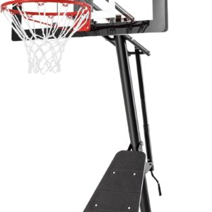 BACKYARD BLITZ Basketball Hoop, 44&48IN&54IN Backboard Portable Basketball Goal System, 10FT Hand-Crank Adjustable Basketball Hoops Outdoor