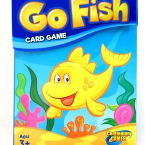 Continuum Games Go Fish Classic Card Game Fun for Children Age 3 and Up