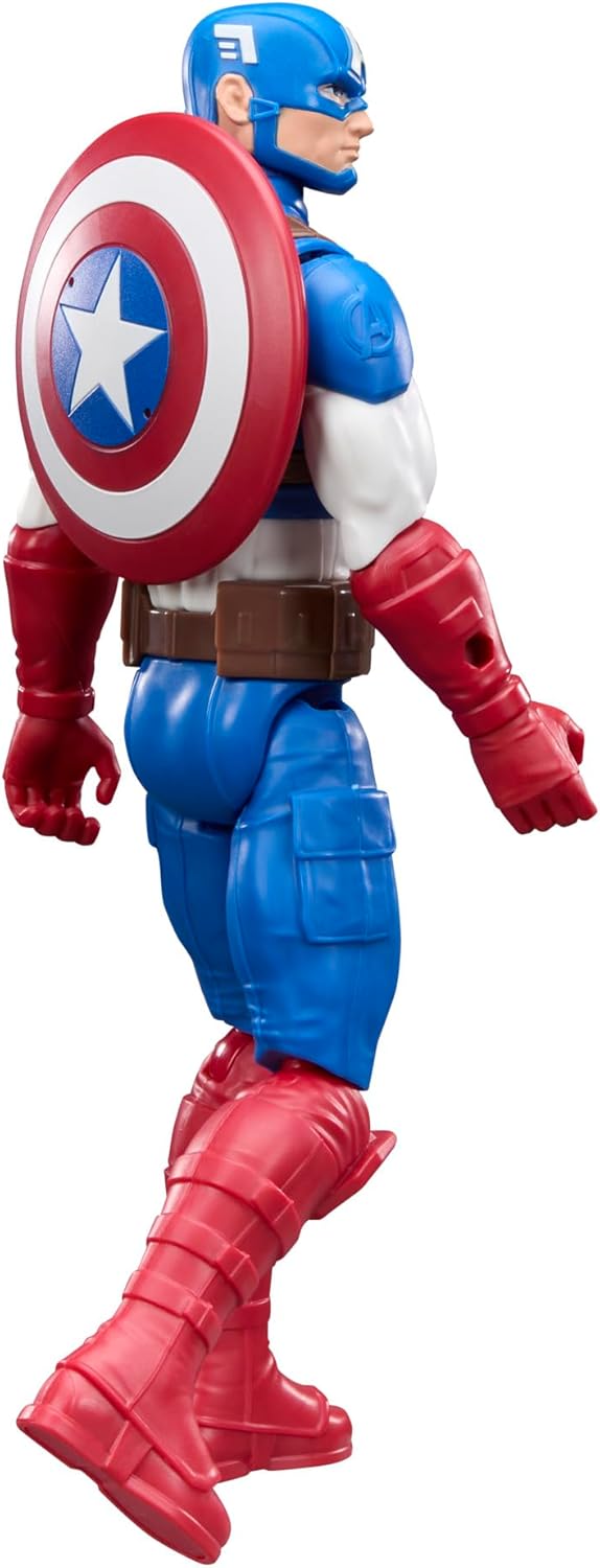 AVENGERS Marvel Titan Series Captain America 11.5-Inch (29.2 CM) Action Figure, Super Hero Figures & Toys for Kids, Ages 4+ - Image 7
