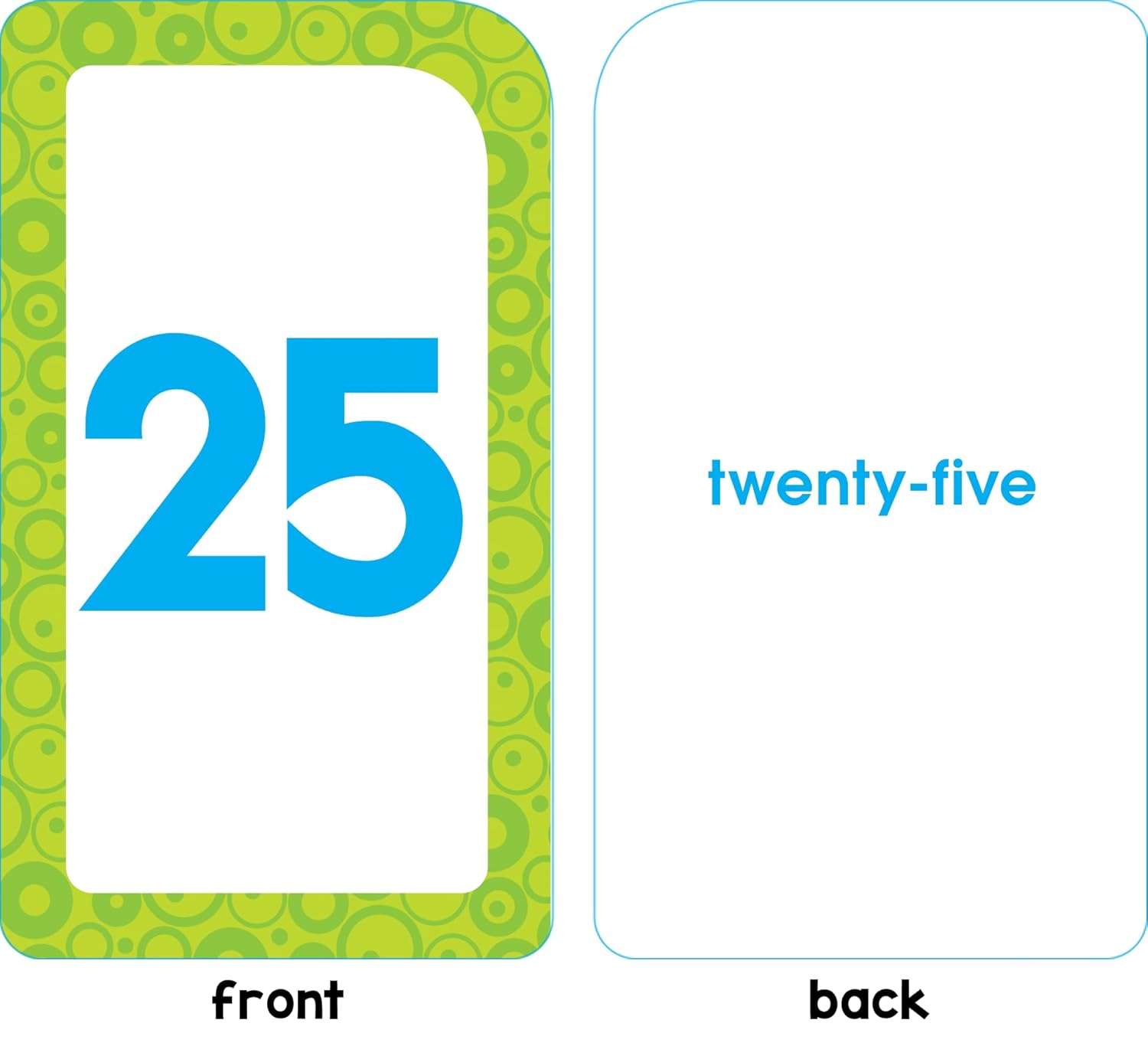 School Zone Numbers 0-25 Flash Cards: Toddler, Preschool, Kindergarten, Learn Math, Addition, Subtraction, Numerical Order, Counting, Problem Solving, Ages 4+, Packaging May Vary - Image 8