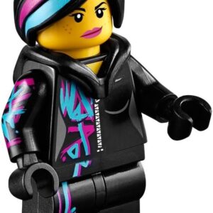 Lego The Movie Minifigure: Wyldstyle with Hoodie Down