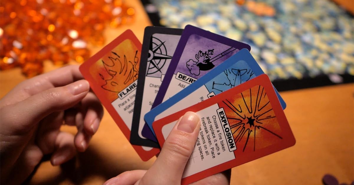 Runaway Parade Games Fire Tower Board Game Deluxe Edition- Fight Fire with Fire in This Fast-paced, Competitive Strategy Game | Easy to Learn | 10+ | 15-30 min - Image 5
