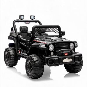GarveeLife 12V Kids Ride On Car, 2 Seater Electric Toy Car for Toddlers and Children, Ride On Toys with Parent Remote Control, Battery-Powered w/Music & LED Lights
