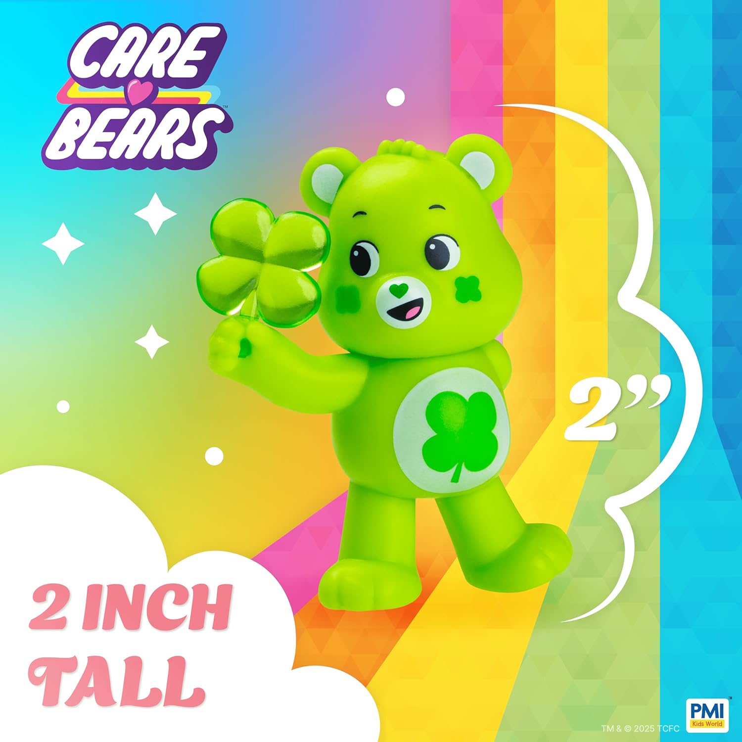 Care Bears Mini Collectible Figures | 12 Pack Deluxe Box | 12 Surprise Mini Figures with 2 Rare Hidden | Official Bears Collectibles by PMI Kids World | Assortment A to C (Assortment B) - Image 5