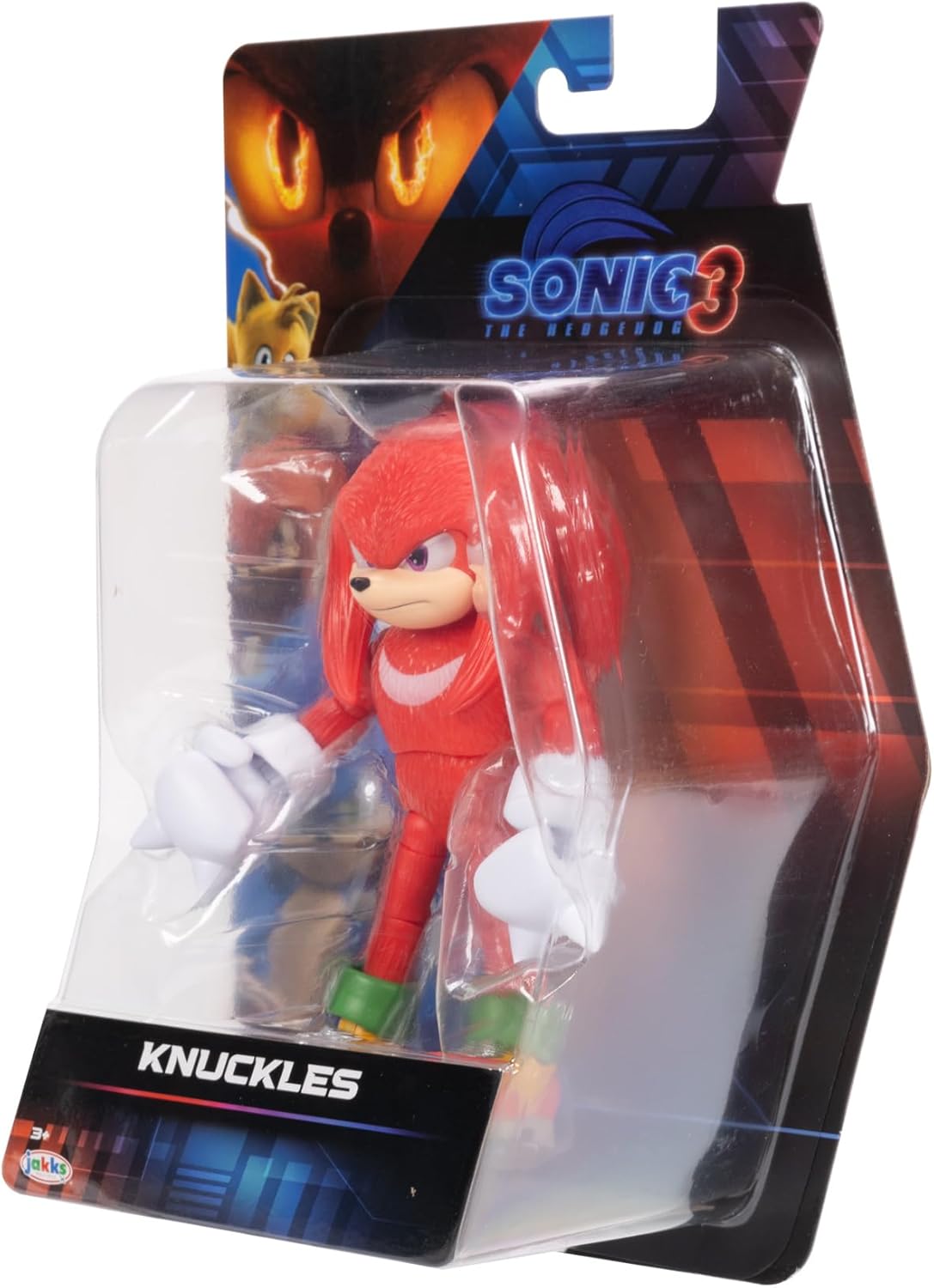 Sonic 3 Movie Action Figures 5-Inch Knuckles Collector Toy Figure, Highly Articulated for Boys Girls - Officially Licensed Sonic The Hedgehog 3 Movie Product - Image 9