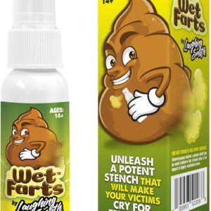 Laughing Smith – Wet Farts – Potent Stink Spray – Extra Strong Stink – Hilarious Gag Gifts & Pranks for Adults or Kids – Prank Stink Stuff – Non Toxic – Smells Like Really ‘Bad’ Gas