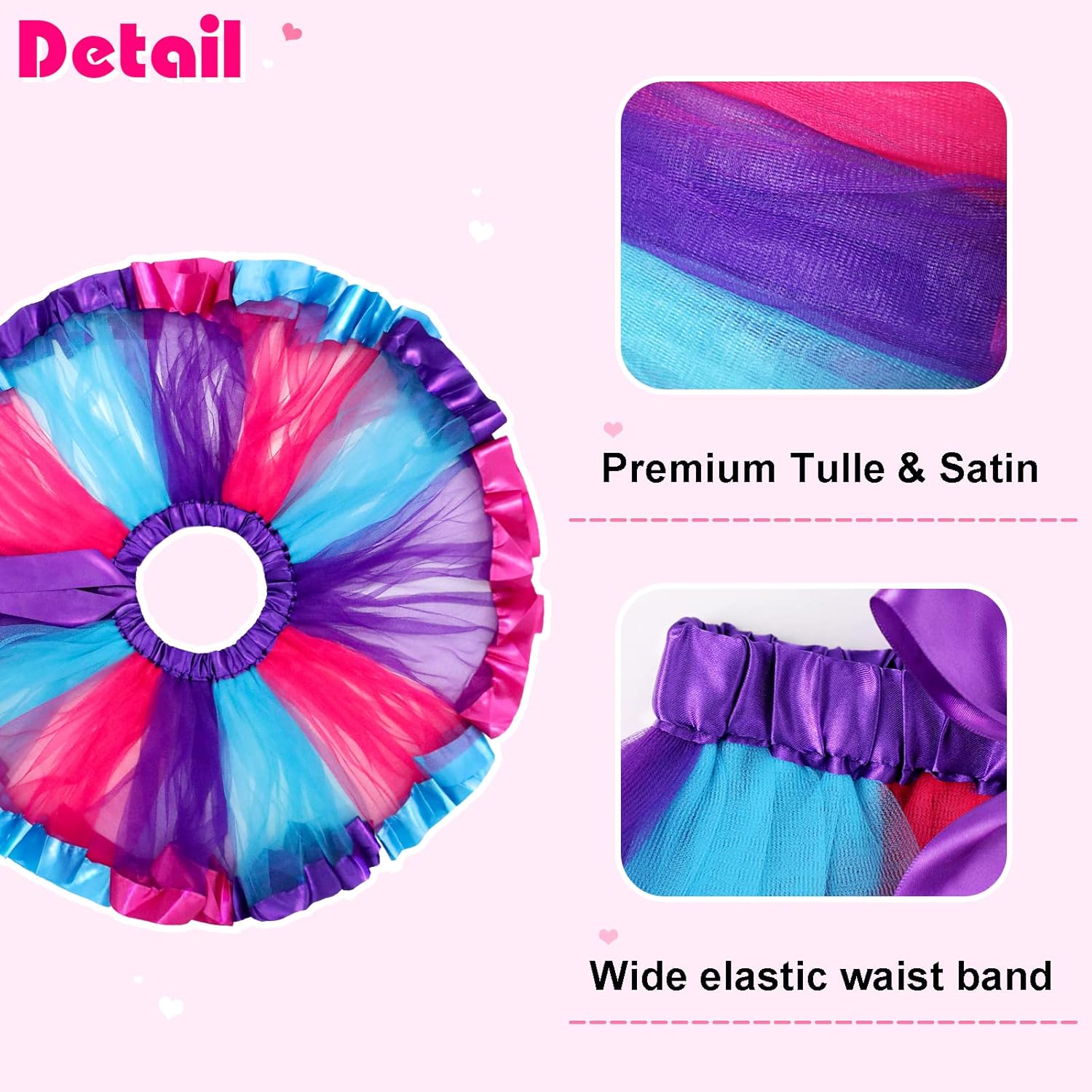 Kids Fairy-Butterfly-Wings-Costume for Girls Toddler Dress-Up Clothes Tutu Antenna Mask Halloween Gifts Party Toys - Image 7