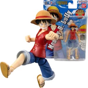 BANDAI – Ultimate Legends – One Piece Action Figure 12 cm – Monkey D. Luffy – Official One Piece Licence – Articulated Luffy Figure – Toy for Children from 4 Years – VE91031