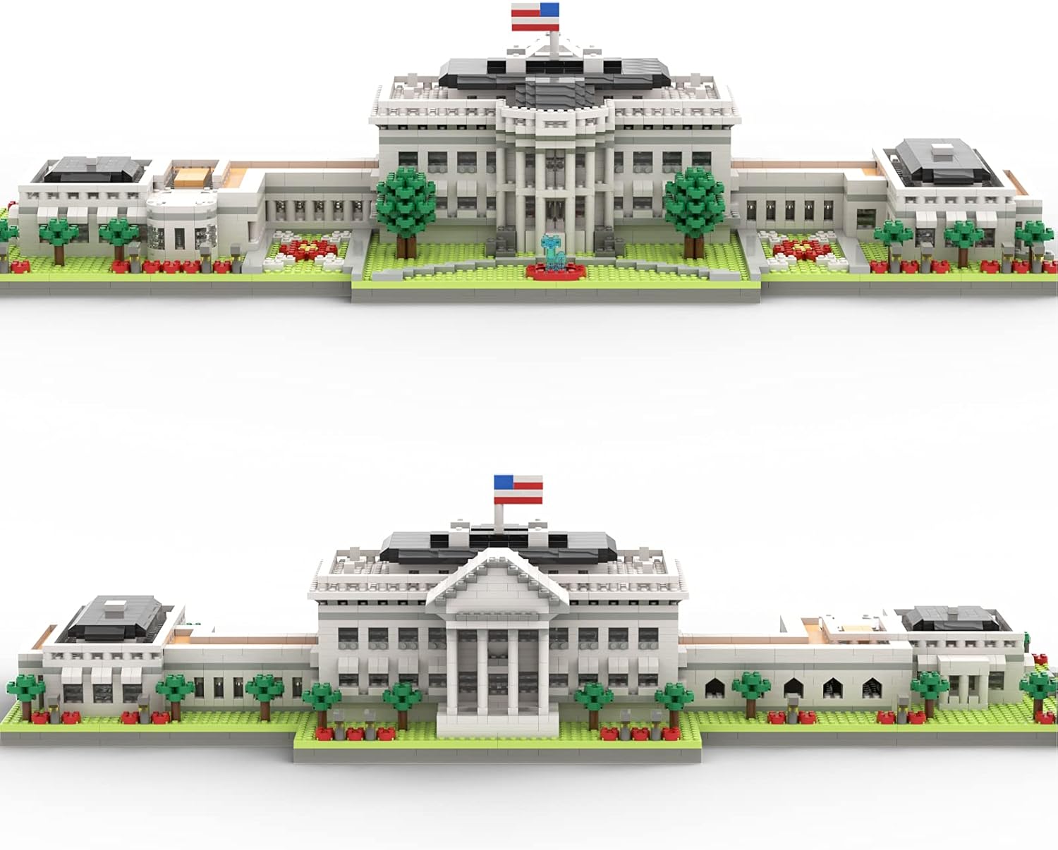 SEMKY Micro Mini Blocks White House Famous Landmark Model Set,(3000Pieces) -Building and Architecture Toys Gifts for Kid and Adult - Image 3